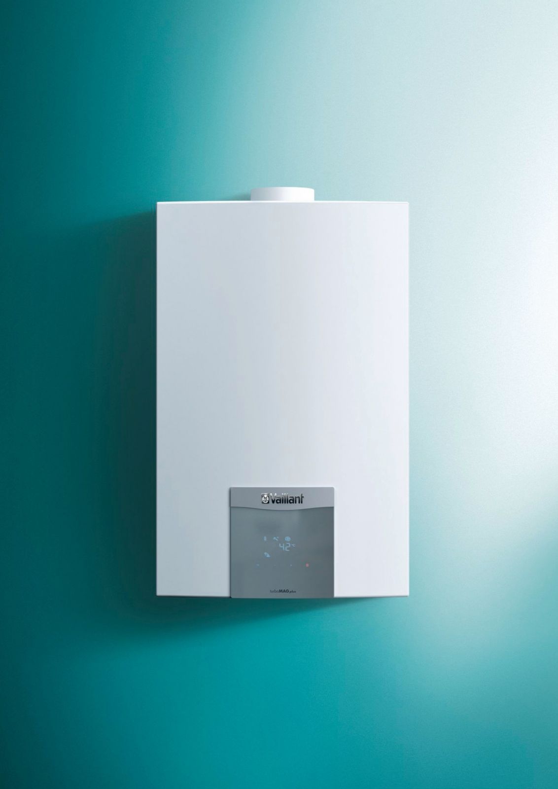 Scaldabagno a Gas Vaillant turboMAG Plus Low NOx 12 lt MAG 125/1- 5 RT GPL completo di kit scarico fumi - NOVITA'