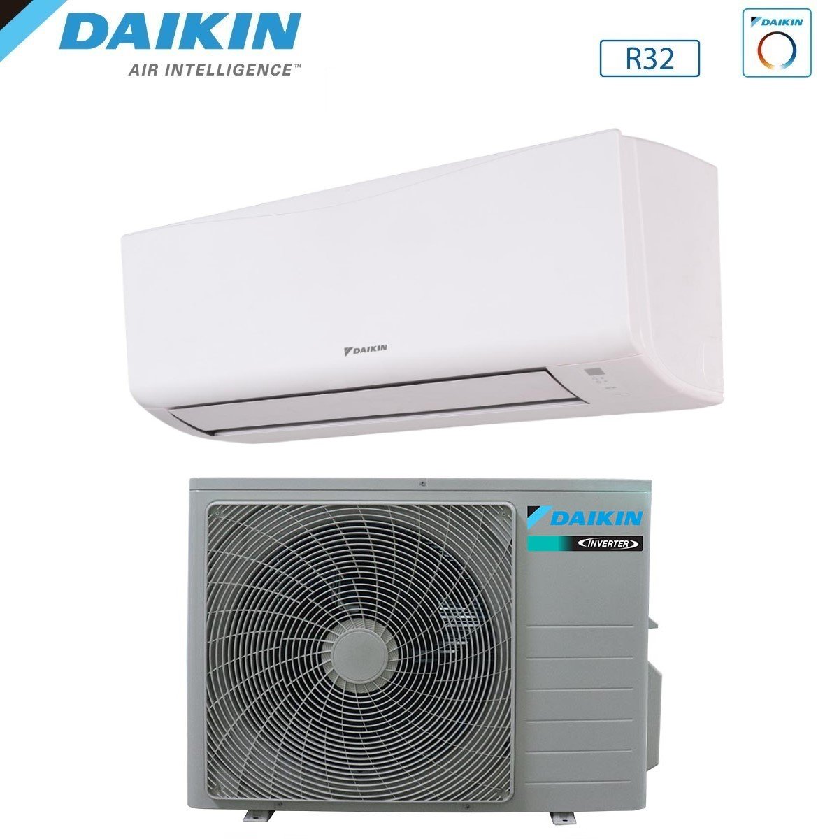 Climatizzatore Condizionatore Daikin Inverter Serie Sensira FTXC-D 12000 Btu FTXC35D R-32 Wi-Fi Optional