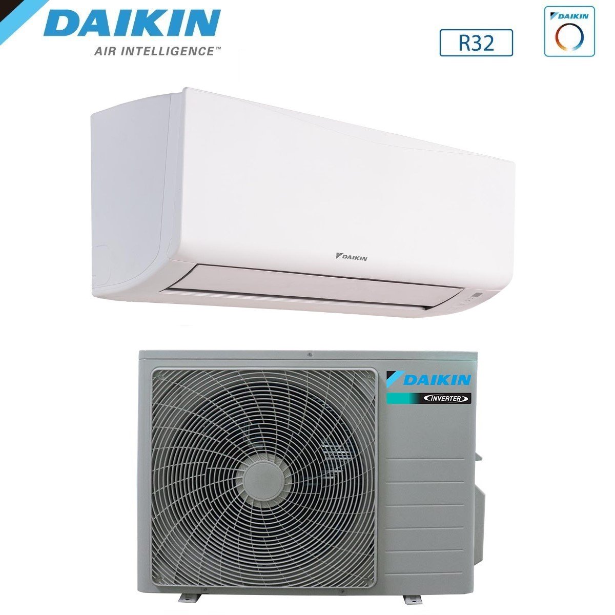 Climatizzatore Condizionatore Daikin Inverter Serie Sensira FTXC-D 12000 Btu FTXC35D R-32 Wi-Fi Optional