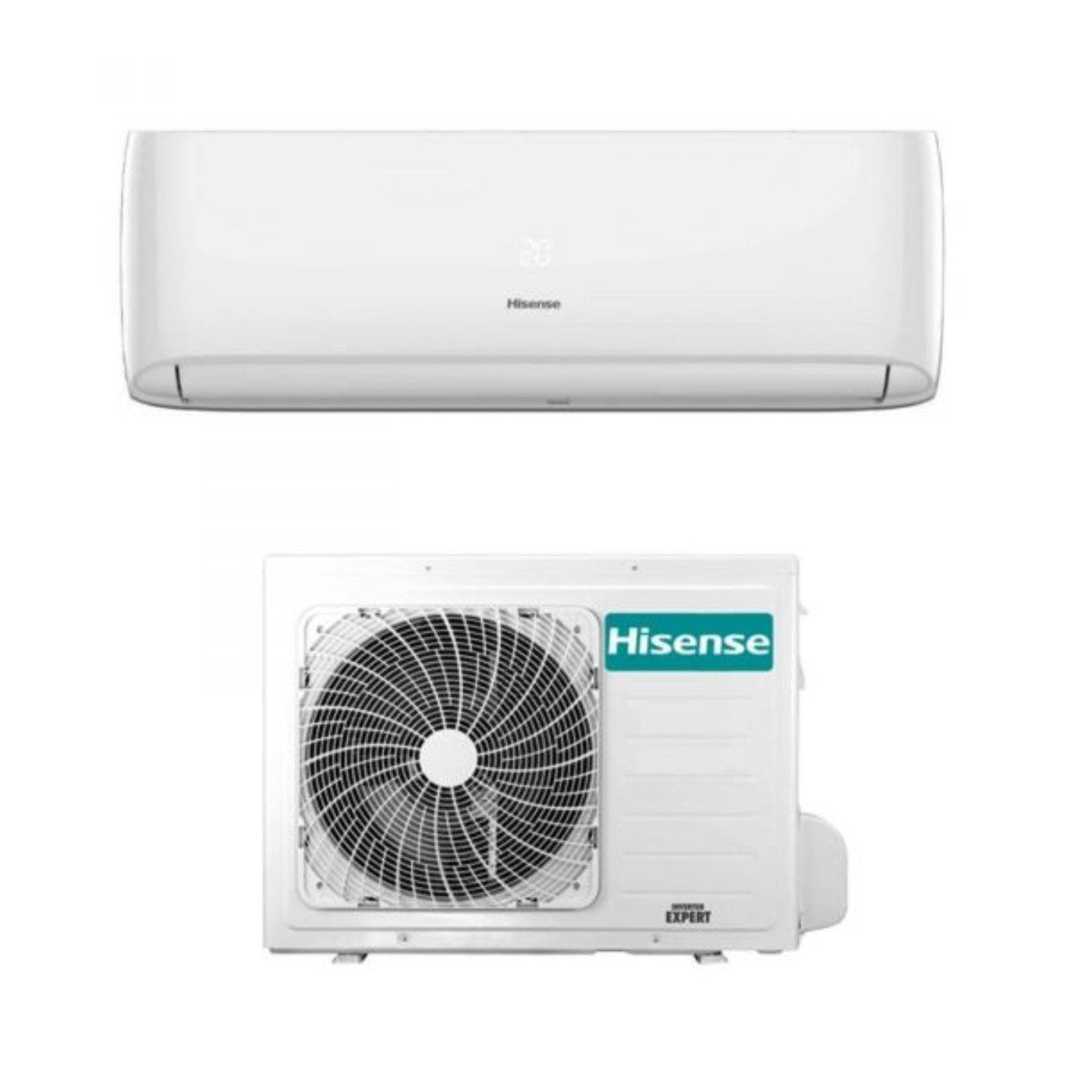 Climatizzatore Condizionatore Hisense Inverter serie EASY SMART 18000 Btu CA50XS02G + CA50XS02W R-32 Wi-Fi Optional Classe A++/A+