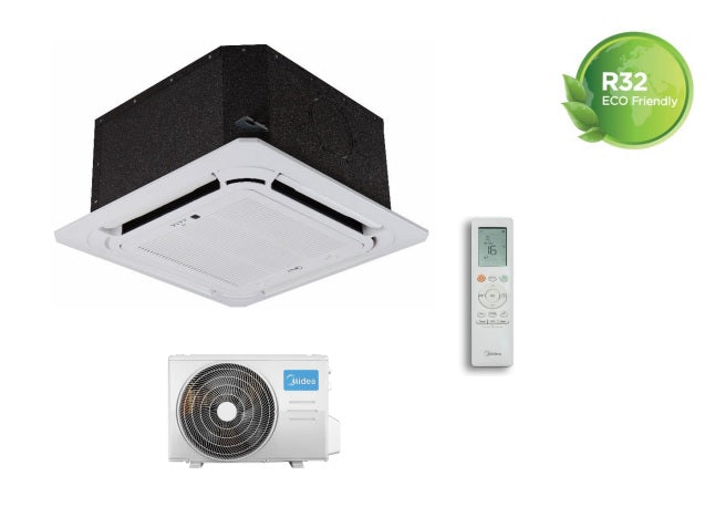 Climatizzatore Condizionatore Samsung Cassetta 4 Vie Inverter MINI WINDFREE 12000 Btu