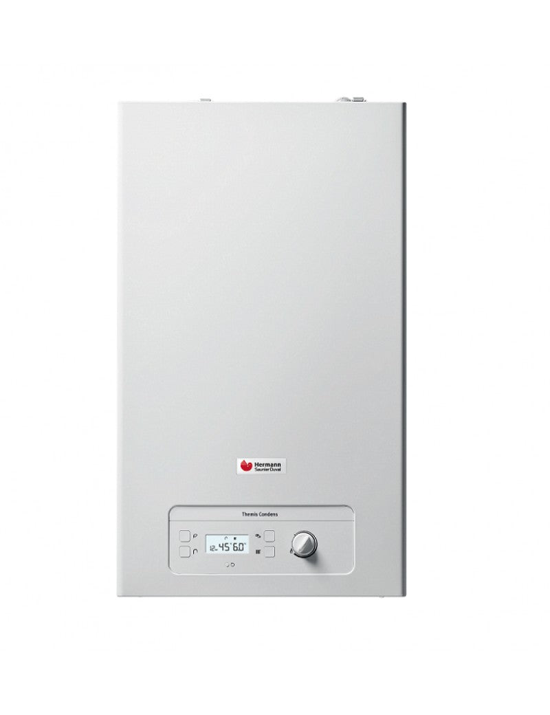 Caldaia Hermann Saunier Duval THEMIS CONDENS 24 kW low NOx Metano Completa di Kit Scarico Fumi cod. 0010028067 metano